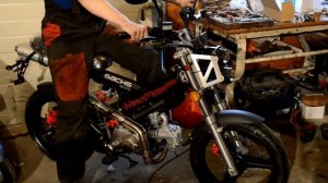Первый запуск байка Sachs MadAss 125cc