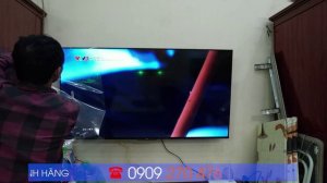 Lắp tivi Xiaomi A Pro 55 inches tại ngõ 280 phố Trần Nguyên Hãn, quận Lê Chân, TP. Hải Phòng.