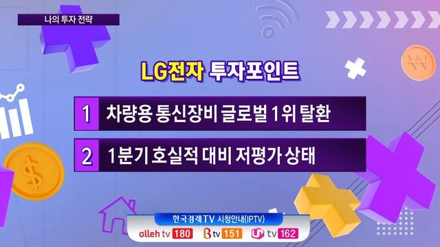 (04.28) KEDI30 혁신기업! LG전자 "원달러 환율..." / 나의 투자 전략 / 한국경제TV