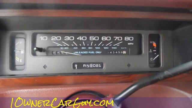 91 Chevrolet Caprice Sedan 4D V8 Exterior & Interior Review Video #1