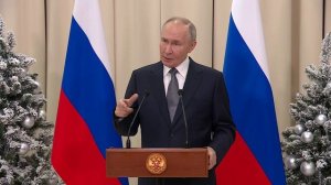 Владимир Путин ответил на вопросы журналистов