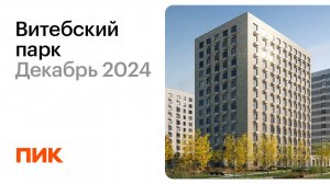 Витебский парк 10.12.2024