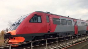 Рельсовый автобус РА2-094 платформа 464 километр