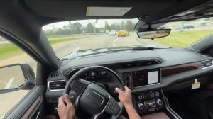 2023 GMC Yukon Denali Ultimate 6.2 V8 POV Test Drive