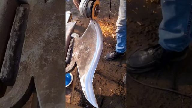 Создание старинного топора.