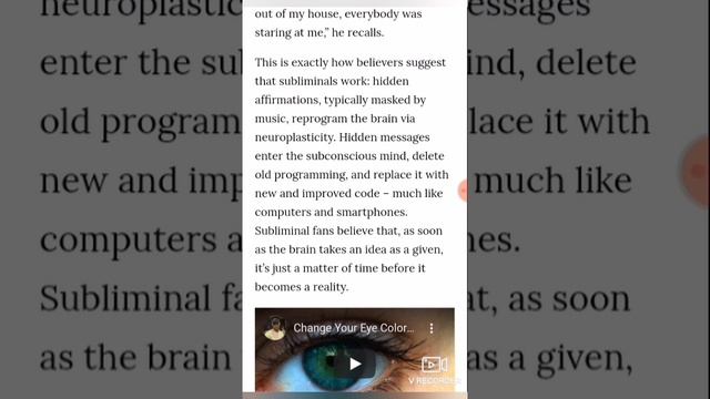 Shifting Reality Methods, Scripts & More -Phenomenon Of YouTube Subliminals(Witchcraft)