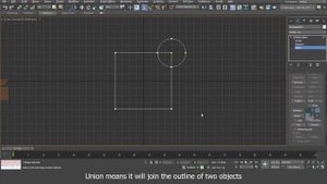 3ds max | Boolean-Spline Modeling-52