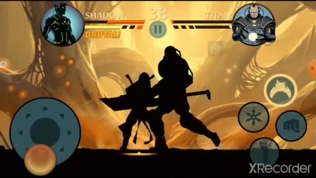 Shadow fight 2 defeating Titan no weapon with perfect  [ world record] смотреть онлайн