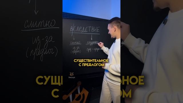 Вследствие слитно или раздельно? | #русскийязык #егэ #егэрусскийязык