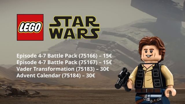 LEGO Star Wars Summer 2017 Set Rumors! Force Awakens! Rogue One! Freemaker Adventures! My Thoughts