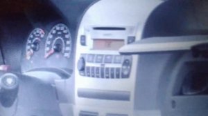 Фиат Альбеа с хромированными ручками и штатной магнитолой