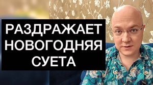 РАЗДРАЖАЕТ НОВОГОДНЯЯ СУЕТА