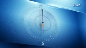 Заставка СМИ, часы и начало "Хорошие новости" (Эхо ТВ, 09.07.2021)