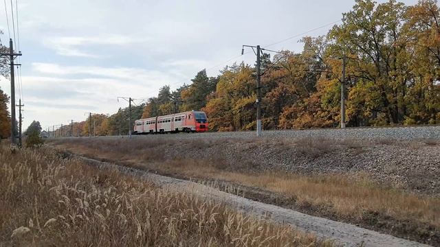 РА2 01002 следует резервом на перегоне Сомово-Тресвятская (ЮВЖД) смотреть онлайн