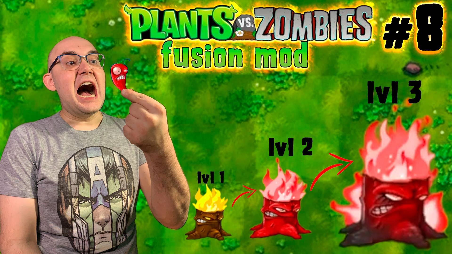 ГОРЯЧИЕ ШТУЧКИ ▶Plants vs. Zombies (Fusion) #8