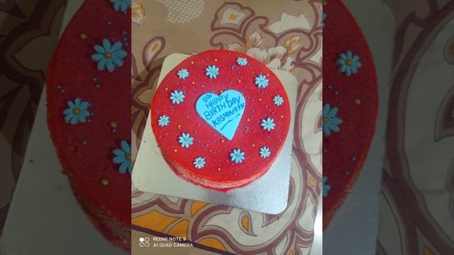 Simple cake design # new cake world by sree  # simple #cake #design