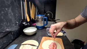 Готовим чебуреки из покупного теста (Верный)