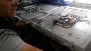tv samsung UN48j5200 problema de Pantalla en corto .solucionado