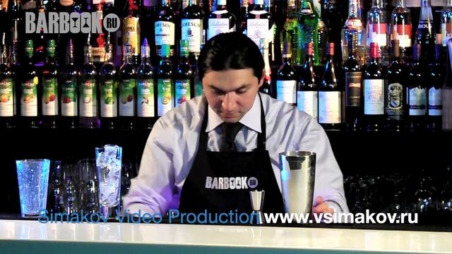 Проект "Barbook" - рецепт коктейля "Ireland Strawberry Fizz"