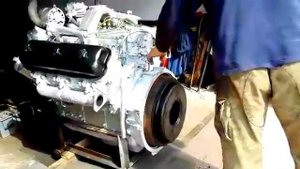 ЯМЗ-236 демонстрация работы
