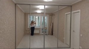 Новый шкаф-купе и важный урок при замерах - видеоотзыв о компании #cupedoors #шкафкупе #отзыв