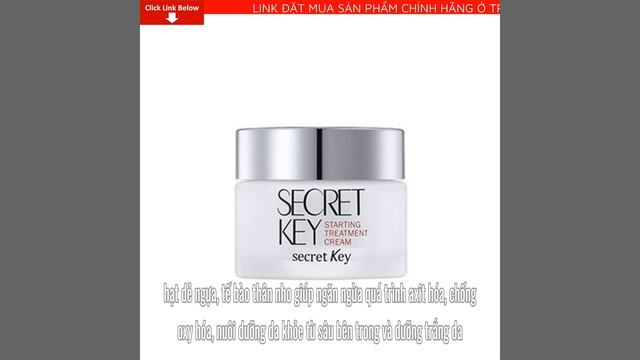 Review Secret Key Starting Treatment Cream Giá Bao Nhiêu Tiền? Mua Ở Đâu? Có tốt không?