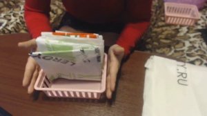 АСМР  шуршание пакетиками  и пример хранения пакетов