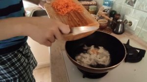 Готовим сами - гречневая каша с гуляшом