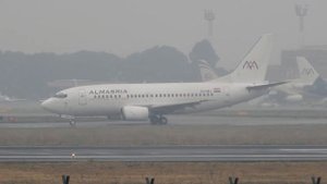AlMasria Universal Airlines Boeing 737-566 Takeoff From Belgrade Airport