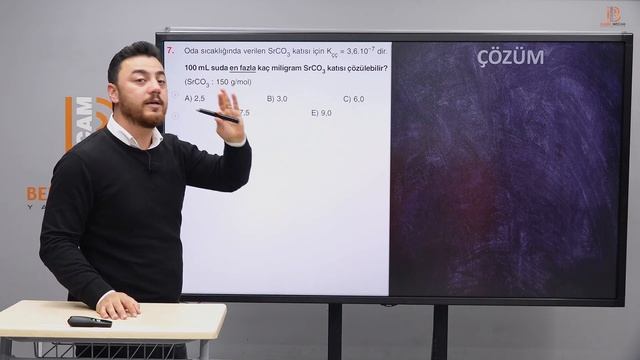 57) AYT Kimya - Ünite 8 - Çözünürlük Dengesi Test 3 - Görkem ŞAHİN - 2025 смотреть онлайн