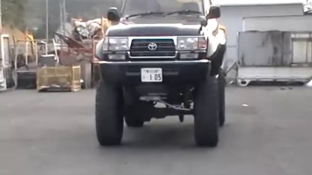 Toyota LC 80 перед разбором