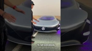 Супер-футуристичный автомобиль Mercedes-Benz Vision AVTR