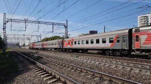 еле едем! ЭП2К-237 с поездом №479 Санкт-Петербург - Сухум | Царицыно