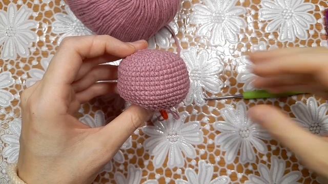 Эту игрушку свяжет даже ребёнок! Простая игрушка амигуруми "Мишка" часть 1
