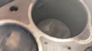 Осмотр блока цилиндров ДВС Nissan  LD20TII от 30.05.2024,продан