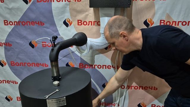Калорифер ВОЛГОПЕЧЬ. Установка и подключение