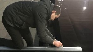 Отзыв о нашей работе при укладке сценического линолеума для съемок клипа