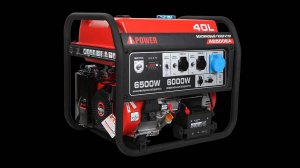 Круговой обзор Бензинового генератора A-iPower A6500EA 6 кВт