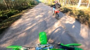 Kawasaki KX80 vs Honda CR85
