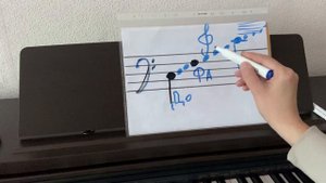 3. Самоучитель фортепиано. Басовый ключ левой рукой. Практика / Ноты Пилоты