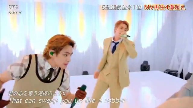 Речь BTS и выступление с BUTTER на The Music Day 2021