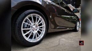 Toyota Camry จัดล้อ Wedssport SA35R 18x8.5+35 5-114.3 พร้อมเซทคู่ยาง Ml PS4 235/45/18