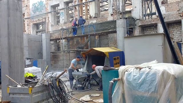 Торкретирование