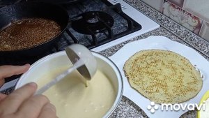 Блины на молоке с дырочками тонкие и очень вкусные рецепт