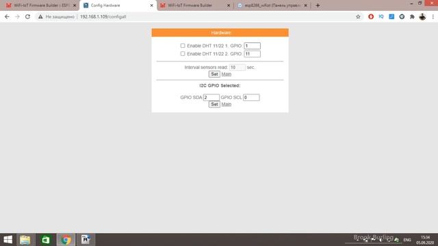 Подготовка контроллеров ESP для интеграции с MajorDomo.