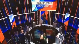 Дебаты 2018. Грудинин сбежал из студии 15 03 2018.