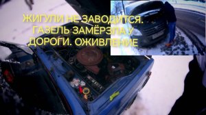 ЖИГУЛИ НЕ ЗАВОДИТСЯ.ГАЗЕЛЬ СТОИТ У ДОРОГИ.ОЖИВЛЕНИЕ