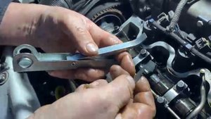 Регулировка клапанов Опель Зафира. Двигатель  Z1. 9DT.