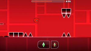 Geometry Dash# 2 часть(где находется в 1 уровне 3-тяя звезда?) Уровень Stereo Madness.