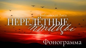 Перелётные птицы - (Фонограмма) - Церковь «Библейская лига» г. Сочи